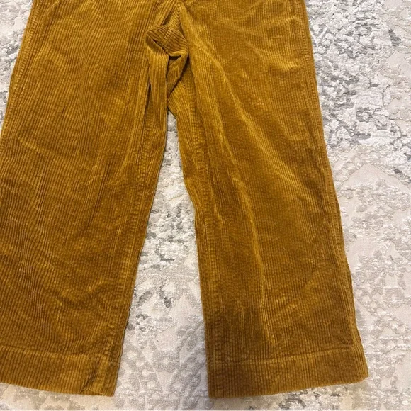 Madewell Slim Emmett Wide Leg Crop Pants Corduroy Edition - Picture 4 of 8